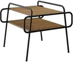 vidaXL Couchtisch Artisan-Eiche 60 x 60 x 51 cm Holzwerkstoff - Braun