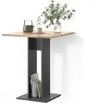 Esstisch Livinity Regusa Anthrazit 65 x 78 cm, Model 56201 - Grau