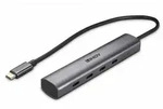 Lindy 43384, USB Typ-C, USB 3.2 Gen 2 (3.1 Gen 2) Type-C, 10000 Mbit/s, Grau,