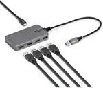 StarTech.com 4-Port USB-A Hub, 5Gbps, Busbetrieben, Typ A auf 4x USB-A Hub,