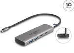 DeLOCK 64299, USB 3.2 Gen 1 (3.1 Gen 1) Type-C, USB 3.2 Gen 2 (3.1 Gen 2) Type-A, USB