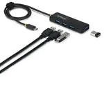 StarTech.com 4-Port USB-C Hub, USB 3.0, 5Gbps, busbetrieben, USB-C zu 4x USB-A Mini