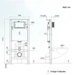 BERNSTEIN WC-Sparpaket 3: Sp&uuml;lrandloses Wand-H&auml;nge-WC NT2039 mit Soft-Close...
