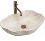 Aufsatzwaschbecken Rea Pearl Kallisto Beige - Beige