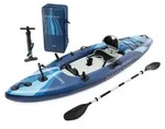 INTEX 68245NP Kajak Dakota Quest aufblasbar Sit On Top 160kg Zubeh&ouml;r Set Kayak...
