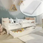 Kids Collective Kinderbett 90x200 cm Kinder Bett Jugendbett Juniorbett | Mit