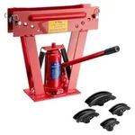 Wiltec Rohrbiegemaschine hydraulisch 8 t, Rohrbiegeger&auml;t mit 4 Presst&uuml;cken &Oslash;