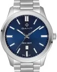 GANT Herrenuhr Quarzuhr silber / blau onesize Herren 43 mm G182003, G182004 -...