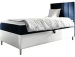 MIRJAN24 Boxspringbett Maja Junior 1 100x200, Einzelbett mit Bonellfederkern,