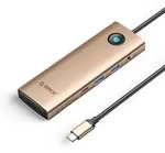 Orico PW11 9-in-1 USB-C Dockingstation (2x USB-A 3.0, 1x USB-C 3.0, 1x USB-C PD...