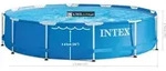 Intex Metal Frame-Pool 366 x 76 cm - Blau