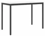 vidaXL Bartisch Wei&szlig; 150 x 80 x 105 cm Massives Kiefernholz - Wei&szlig;