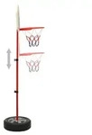 vidaXL Kinder Basketball Spiel-Set Verstellbar 120 cm - Beige
