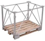 VARIOfit Palettenaufsatz Typ 68 aus verzinkt Stahl 1200x1000mm Ma&szlig;e, 1200mm H&ouml;he