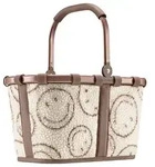 reisenthel Carrybag BN1045 carrybag XS smiley teddy chocolate Einkaufskorb -...