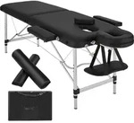 tectake&reg; 2 Zonen Massageliege-Set Breite 61 cm, Polsterung 4 cm 210 x 95 x 89 cm -