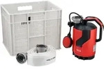 Hochwasser-Set mit 750W Tauchpumpe und 10 m Schlauch