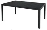 Alu Nonwood Gartentisch Esstisch Outdoortisch anthrazit 180x90cm