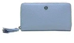 Esquire Geldb&ouml;rse Virginia Zip Around Wallet Light Blue hellblau - Hellblau
