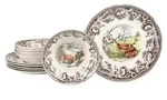 CreaTable, 25037, Haydon Grove Bunt, Tafelservice 12-tlg, Steingut