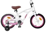 vidaXL Kinderfahrrad 12 Zoll f&uuml;r 2-4 Jahre alt Wei&szlig; - Wei&szlig;