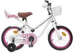 vidaXL Kinderfahrrad 16 Zoll f&uuml;r 4-6 Jahre alt Wei&szlig; - Wei&szlig;