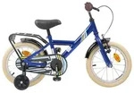 vidaXL Kinderfahrrad 14 Zoll f&uuml;r 3-5 Jahre alt Dunkelblau - Blau