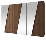 MIRJAN24 Kleiderschrank Zen 300 3L, Kleiderschrank, Garderobe mit Spiegel...