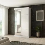 Schiebt&uuml;renschrank PACO 120 cm - Kleiderschrank inkl. 2 Schiebt&uuml;ren Schrank...
