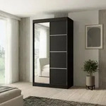 Schiebt&uuml;renschrank PACO 120 cm - Kleiderschrank inkl. 2 Schiebt&uuml;ren Schrank...