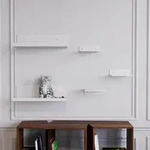 QLS Katzen Kletterwand Set mit Filz 2 Liegen 3 Stufen zur Wandmontage Lichtgrau...