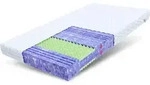 Matratze 140x200 cm HYBRID H&ouml;he ca. 21 cm H4 Kaltschaum HR-Schaum Jersey Bezug