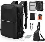 VEVOR Vakuum-Reiserucksack, 80 L, erweiterbarer...