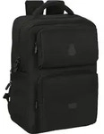 Safta 622364377 Real Madrid Premium 2 Pockets 15.6 ́ ́+usb 13.75l 32x42x15 Cm
