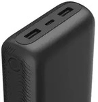 Hama 00201778, 24000 mAh, Lithium Polymer (LiPo), 3,7 V, 15 W, Anthrazit - Grau
