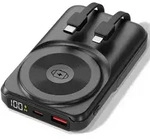 VIESTA&reg; Powerbank 10.000 mAh Schwarz 22,5W Schnellladen PD20W 15W Wireless...