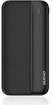 DUDAO powerbank 20000mAh 2xUSB-A 10W black K4S+, 20000 mAh, 5 V, Schwarz -...