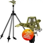 GARDEBRUK&reg; Sprinkler Teleskopstativ Sprengweite bis 24m 360&deg; Spr&uuml;haufsatz