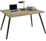 VCM Schreibtisch Computertisch B&uuml;rotisch Skandanivischer Retro Look Salia...