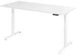 b&uuml;m&ouml; Schreibtisch elektrisch Lite - Nachbildung: Wei&szlig;, Gr&ouml;&szlig;e: 180 x 80 cm,