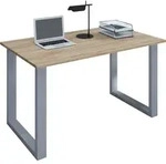VCM Holz Schreibtisch | H. 76 x B. 80 x T. 50 cm | Computertisch schlicht |...