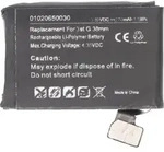 Akku passend f&uuml;r Apple Watch 3 38mm, Li-Polymer, 3,82V, 270mAh, 1,0Wh, built-in,