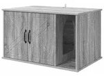 vidaXL Katzenhaus Sonoma-Grau 85 x 55 x 50,5 cm Holzwerkstoff - Grau
