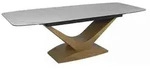 Esstisch S&auml;ulentisch Dolce Ceramic 180-240x95x76cm Farbe w&auml;hlbar...