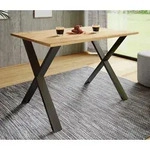 VCM Premium Holz Esstisch | H. 76 x B. 140 x T. 50 cm | K&uuml;chentisch Speisetisch