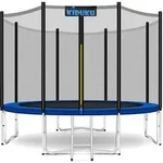 KIDUKU&reg; Trampolin &Oslash; 305 cm | Rheinland | Komplettset mit Sicherheitsnetz,...