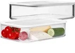 Mepal MODULA Fr&uuml;hst&uuml;cksdose XXL 4800 ml 2er Set - Wei&szlig;