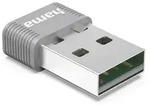 Hama 00053315, Kabellos, USB, WLAN, Wi-Fi 6 (802.11ax), 900 Mbit/s, Grau - Grau