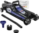 ECD Germany Wagenheber hydraulisch 2,5T 80-360 mm, 2x Gummiauflagen &...