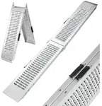TRUTZHOLM 1x Auffahrrampe klappbar 189 cm Stahl Traglast 200 kg Anti-Rutsch